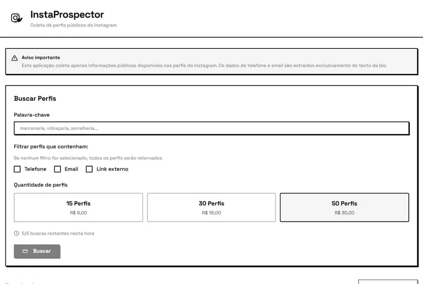 InstaProspector